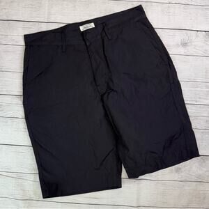 Shuttlenotes (Japan) NEW Men's Classic 10.5" Chino Shorts Black Size 33